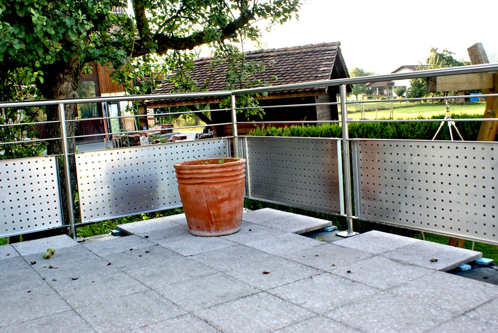 Barrière extérieure inox Pascal