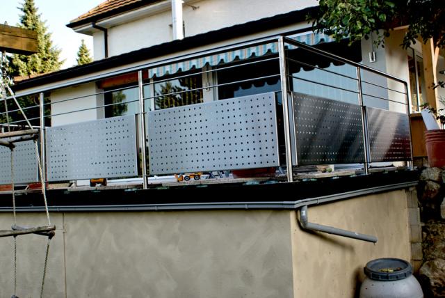 Barrière extérieure inox Pascal