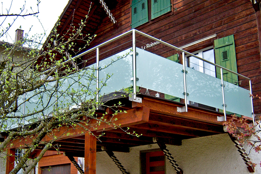 garde-corps en verre 