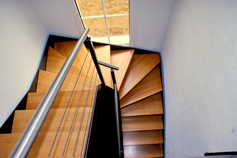 Escalier 2x quart tournant Luc